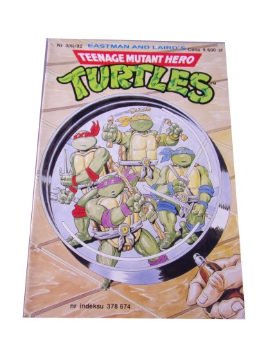 TEENAGE MUTANT HERO TURTLES 3(6)/92