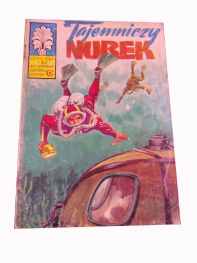 Kapitan Żbik Tajemniczy Nurek 1978 r. wydanie II