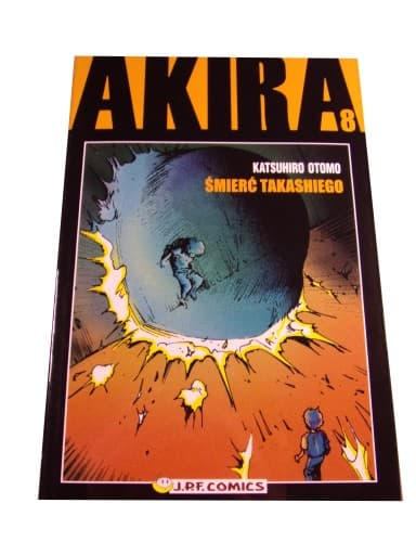 Akira 8. Śmierć Takashiego wyd. I 2001 r.