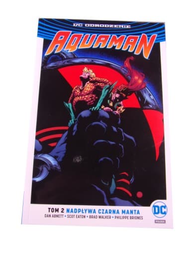 AQUAMAN 2. NADPŁYWA CZARNA MANTA wyd. I 2018 r.