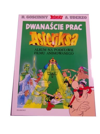 ASTERIKS DWANAŚCIE PRAC ASTERIKSA ALBUM NA PODSTAWIE FILMU ANIMOWANEGO 2012