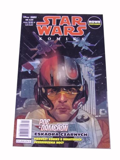 Star Wars Komiks 1/17 Poe Dameron Eskadra Czarnych
