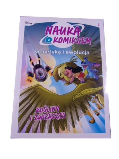 NAUKA Z KOMIKSEM 2. GENETYKA i EWOLUCJA ROŚLINY i ZWIERZĘTA 2023 r.