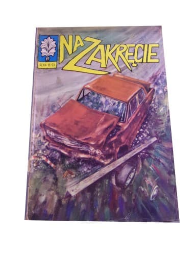 Kapitan Żbik na Zakręcie 1973 r. wyd. I