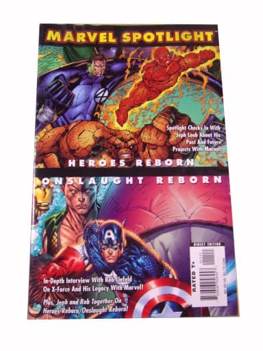 Marvel Spotlight Heroes Reborn Onslaught Reborn 2006 r. wyd. anglojęzyczne