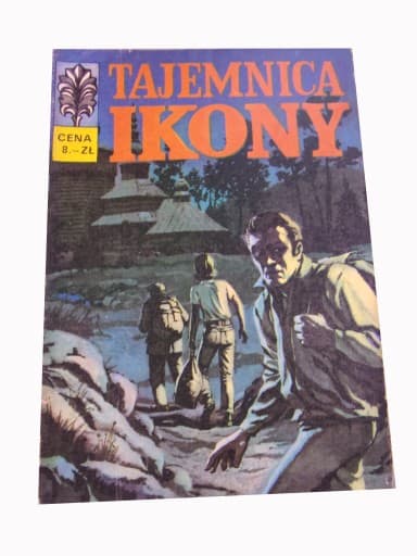 Kapitan Żbik Tajemnica Ikony wydanie I 1970 r.