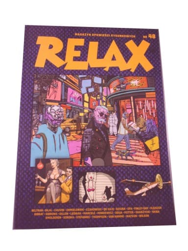 MAGAZYN OPOWIEŚCI RYSUNKOWYCH RELAX nr 48