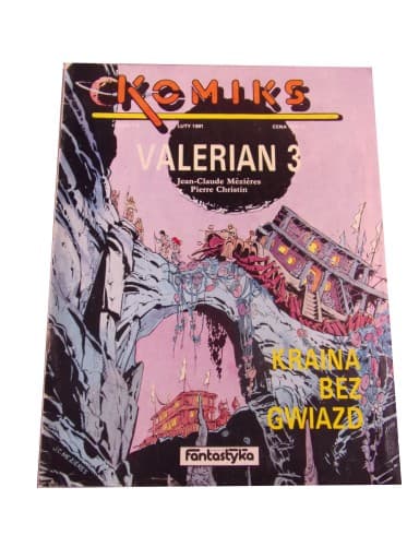 KOMIKS FANTASTYKA 8/1991 VALERIAN 3 KRAINA BEZ GWIAZD