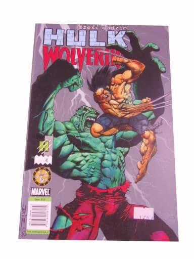Hulk Wolverine Sześć Godzin #4 2004 r. Mandragora