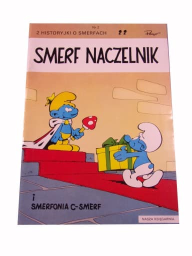 SMERFY - SMERF NACZELNIK i SMERFONIA C-SMERF wyd. I 1990 r.
