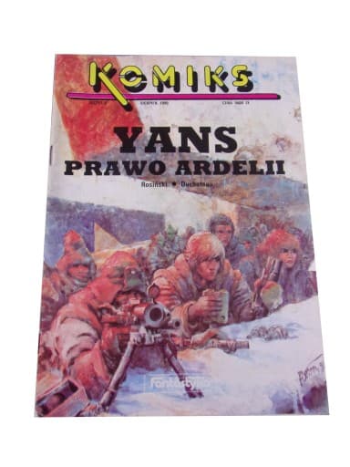 Komiks Fantastyka 2/1990 Yans Prawo Ardelii