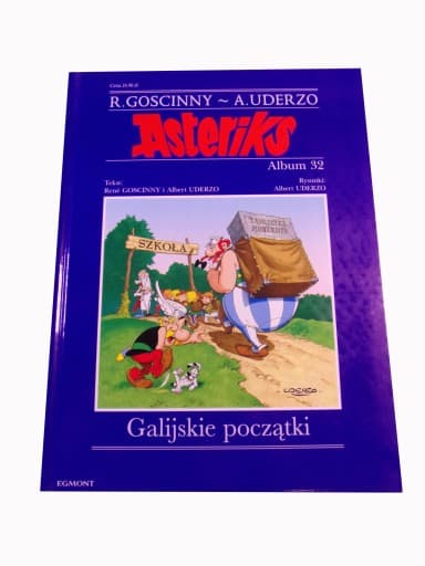 Asteriks z leksykonem 32. Galijskie Początki 2006 r. tw. okładka