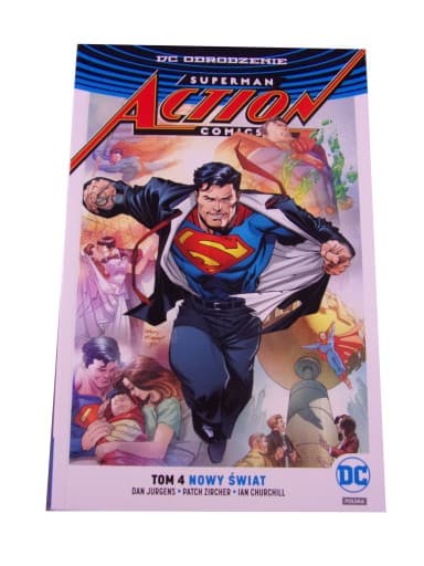 SUPERMAN ACTION COMICS 4. NOWY ŚWIAT wyd. I 2018 r.