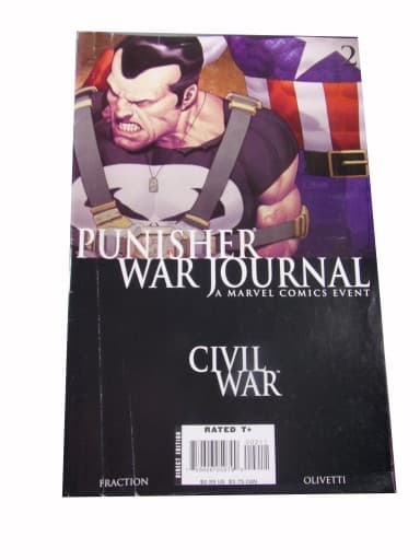 Punisher War Journal #2 Civil War 2006 r. wyd. anglojęzyczne