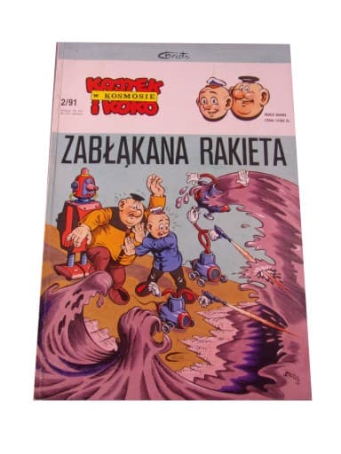 KAJTEK i KOKO W KOSMOSIE ZABŁĄKANA RAKIETA 2/91 wyd. I