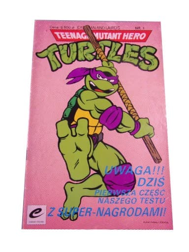 TEENAGE MUTANT HERO TURTLES 1/91