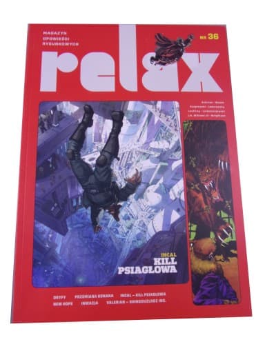 MAGAZYN OPOWIEŚCI RYSUNKOWYCH RELAX nr 36