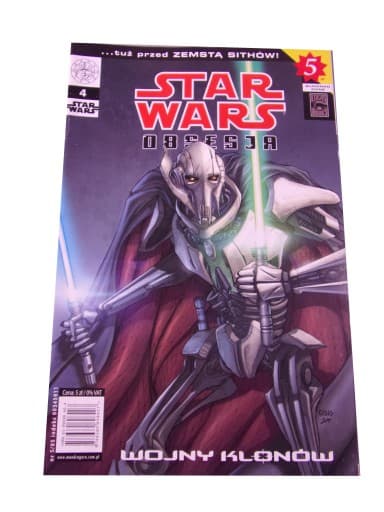 STAR WARS OBSESJA WOJNY KLONÓW 4 2005 r. MANDRAGORA