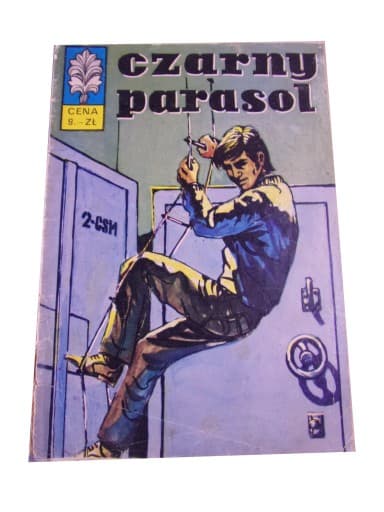 Kapitan Żbik Czarny Parasol 1971 r. wyd. I