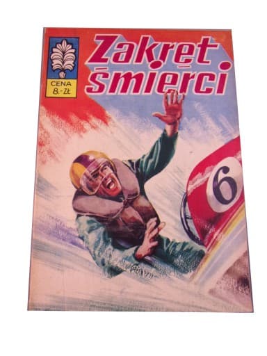Kapitan Żbik Zakręt Śmierci wyd. I 1974 r.