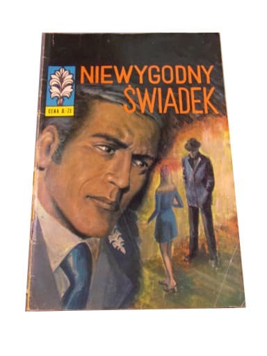 Kapitan Żbik Niewygodny Świadek 1975 r. wyd. I