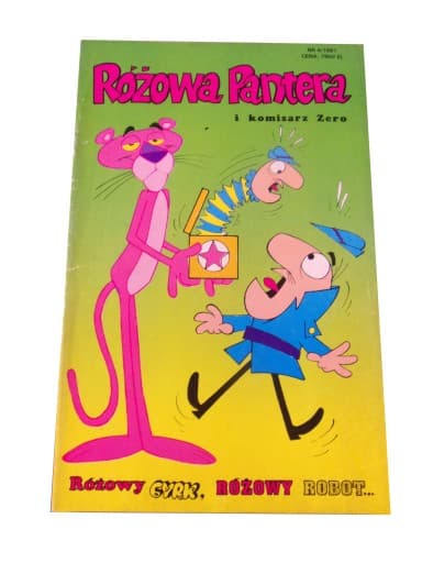 RÓŻOWA PANTERA i KOMISARZ ZERO 4/1991 TM-Semic