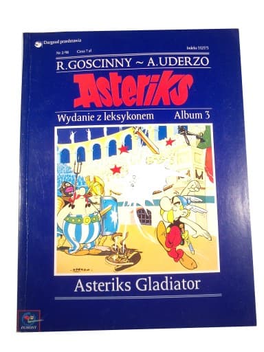 Asteriks Gladiator 98 r. wydanie z leksykonem