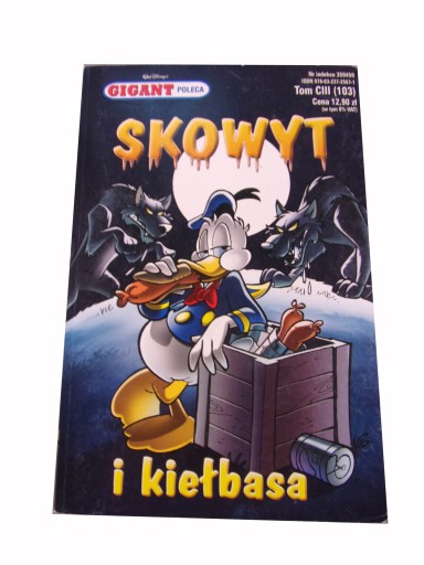 GIGANT POLECA 103. SKOWYT i KIEŁBASA egzemplarz z błędem drukarskim