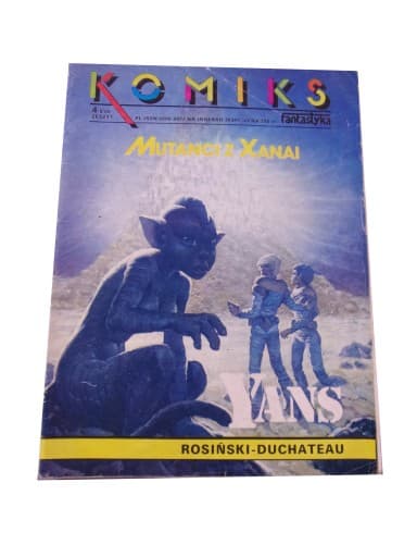 Komiks Fantastyka 4/88 Yans Mutanci z Xanai