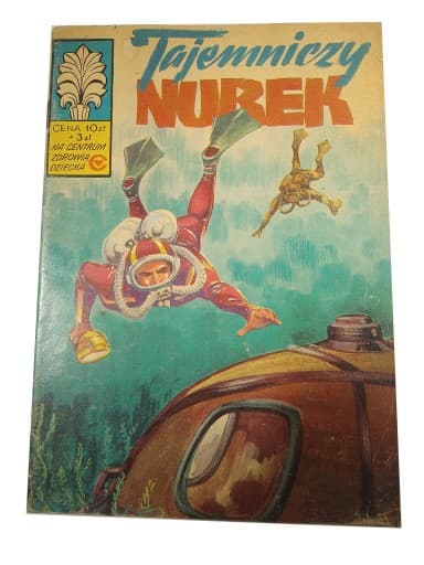 Kapitan Żbik - Tajemniczy Nurek 1978 r. z błędem