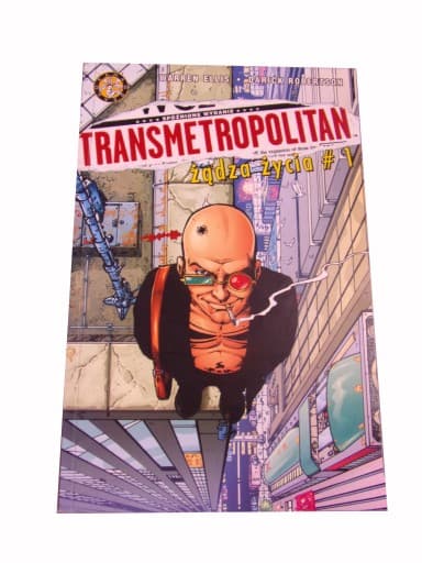 TRANSMETROPOLITAN 1. ŻĄDZA ŻYCIA wyd. I 2002 r. MANDRAGORA