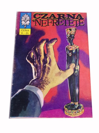 KAPITAN ŻBIK CZARNA NEFRETETE 1971 r. wyd. I