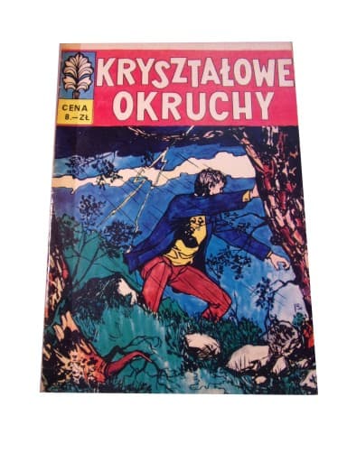 Kapitan Żbik Kryształowe Okruchy wyd. I 1970 r.