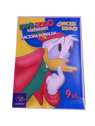 1999-2000 Kalendarz Szkolny Kaczora Donalda