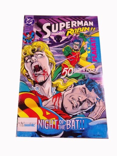 Superman 1/95 z plakatem