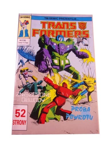 TRANSFORMERS 2/1992 TM-Semic