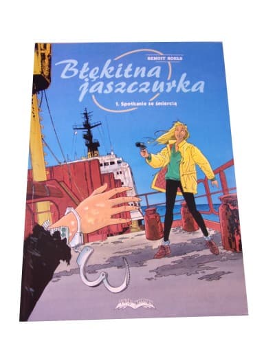 Błękitna Jaszczurka 1. Spotkanie ze Śmiercią wyd. I 2001 r.
