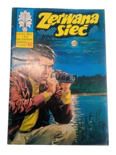 Kapitan Żbik - Zerwana Sieć 1977 r. wyd. I