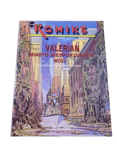 KOMIKS FANTASTYKA 4/1990 VALERIAN MIASTO NIESPOKOJNYCH WÓD