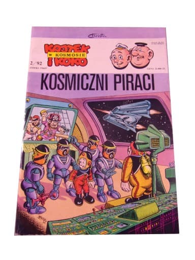 Kajtek i Koko w Kosmosie Kosmiczni Piraci 2/92 wyd. I