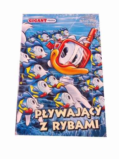 GIGANT POLECA 200. PŁYWAJĄCY Z RYBAMI