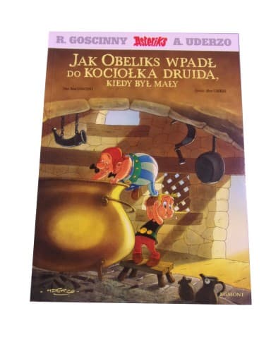 ASTERIKS JAK OBELIKS WPADŁ DO KOCIOŁKA DRUIDA, KIEDY BYŁ MAŁY 2012 r.