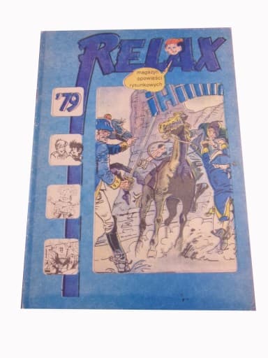 Relax Magazyn Opowieści Rysunkowych zeszyt 25 1979 r.