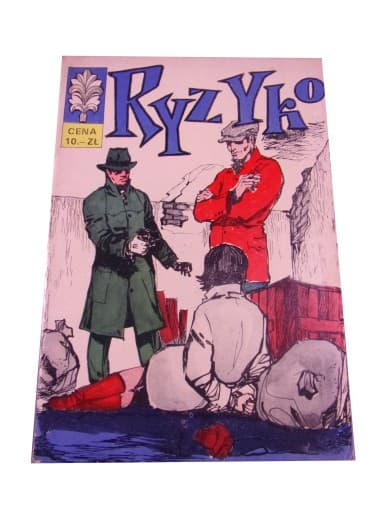 Kapitan Żbik Ryzyko 2 wyd. I 1968 r.