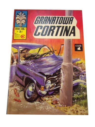 Żbik - Granatowa Cortina wyd. I 1978 r.