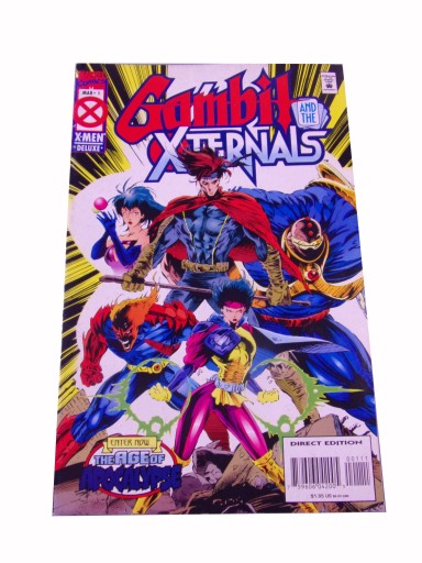 X-MEN DELUXE GAMBIT AND THE XTERNALS 1/1995 r. wyd. anglojęzyczne