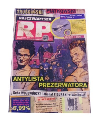 NAJCZWARTSZA RP ANTYLISTA PREZERWATORA wyd. I 2007 r.