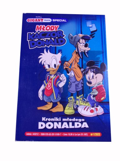 GIGANT POLECA SPECJAL 1/2023 MŁODY KACZOR DONALD KRONIKI MŁODEGO DONALDA