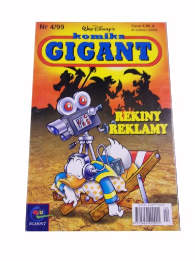 KOMIKS GIGANT 4/99 REKINY REKLAMY