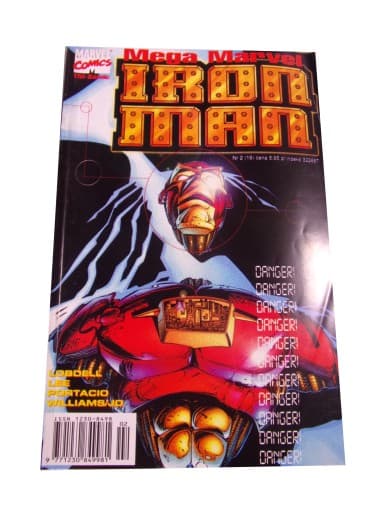 MEGA MARVEL IRON MAN 2/1998